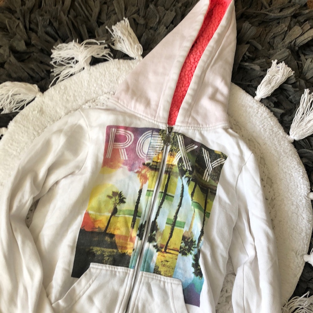 Girls Roxy Zip Up